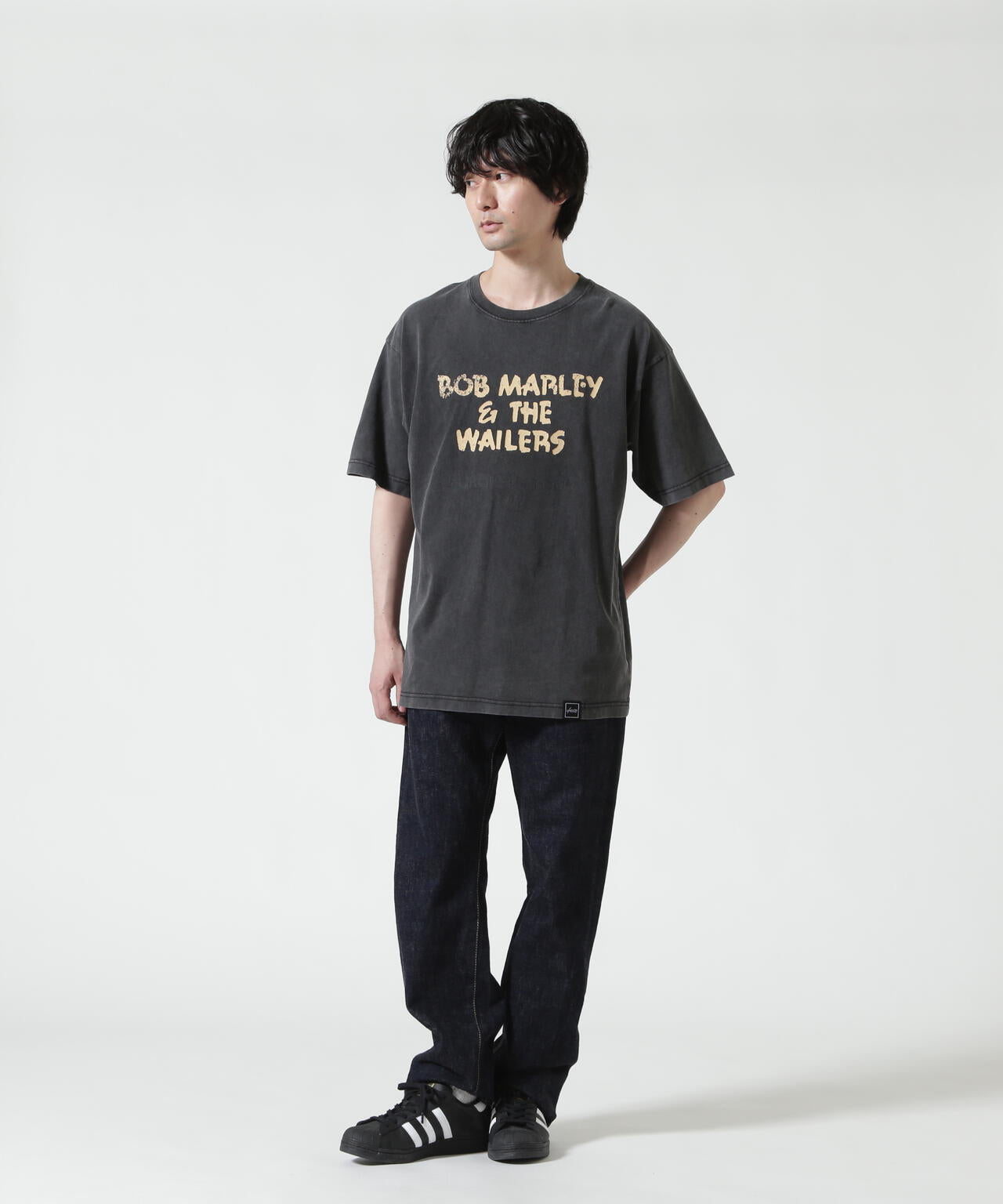 U/MUSIC（ユーミュージック)/Bob Marley Staff/SS/Blk