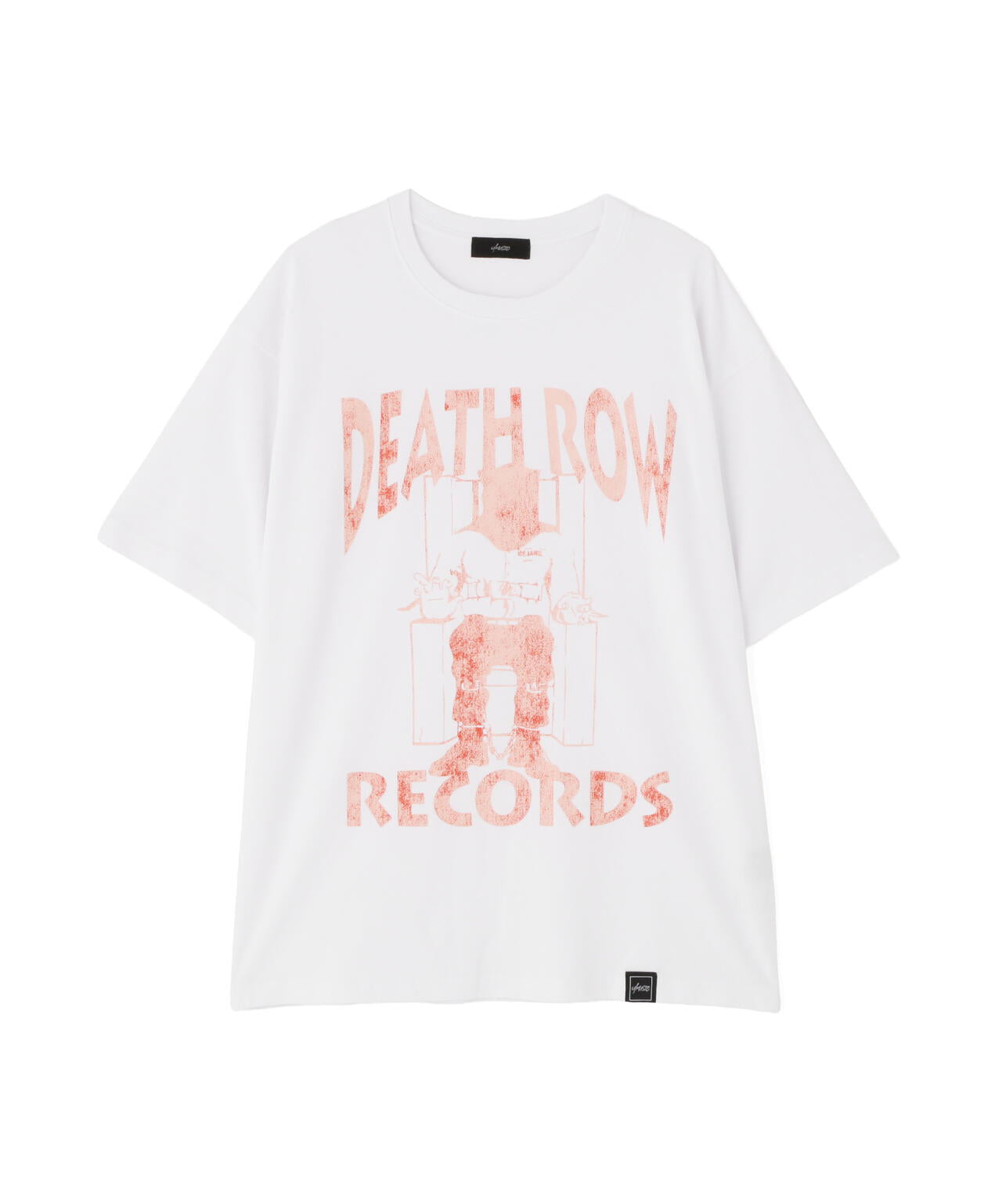 U/MUSIC（ユーミュージック)/DEATH ROW REC/SS Tee/WHITE