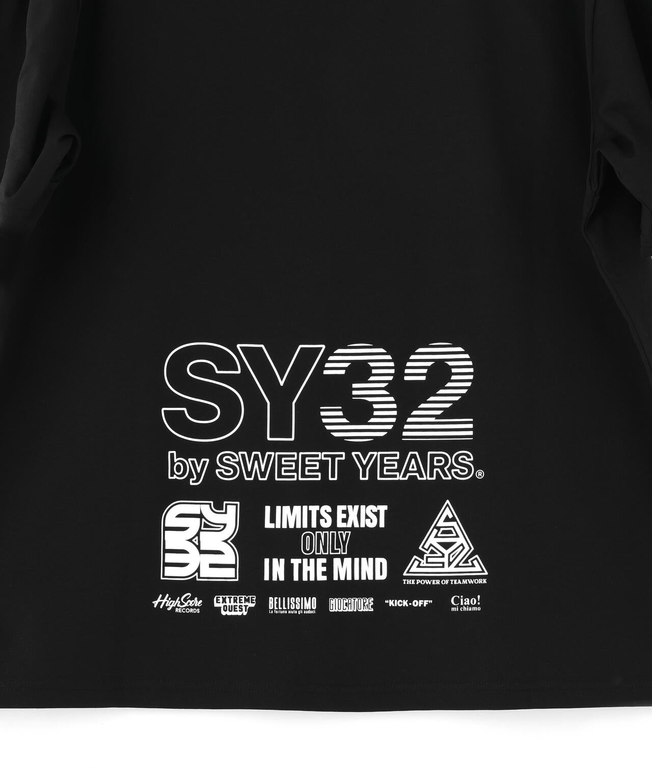 SY32 by SWEET YEARS /MULTI LOGO TEE