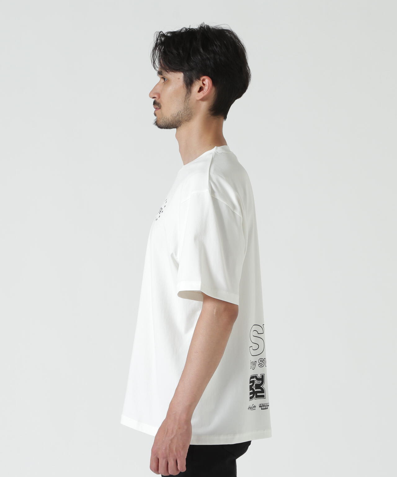 SY32 by SWEET YEARS /MULTI LOGO TEE