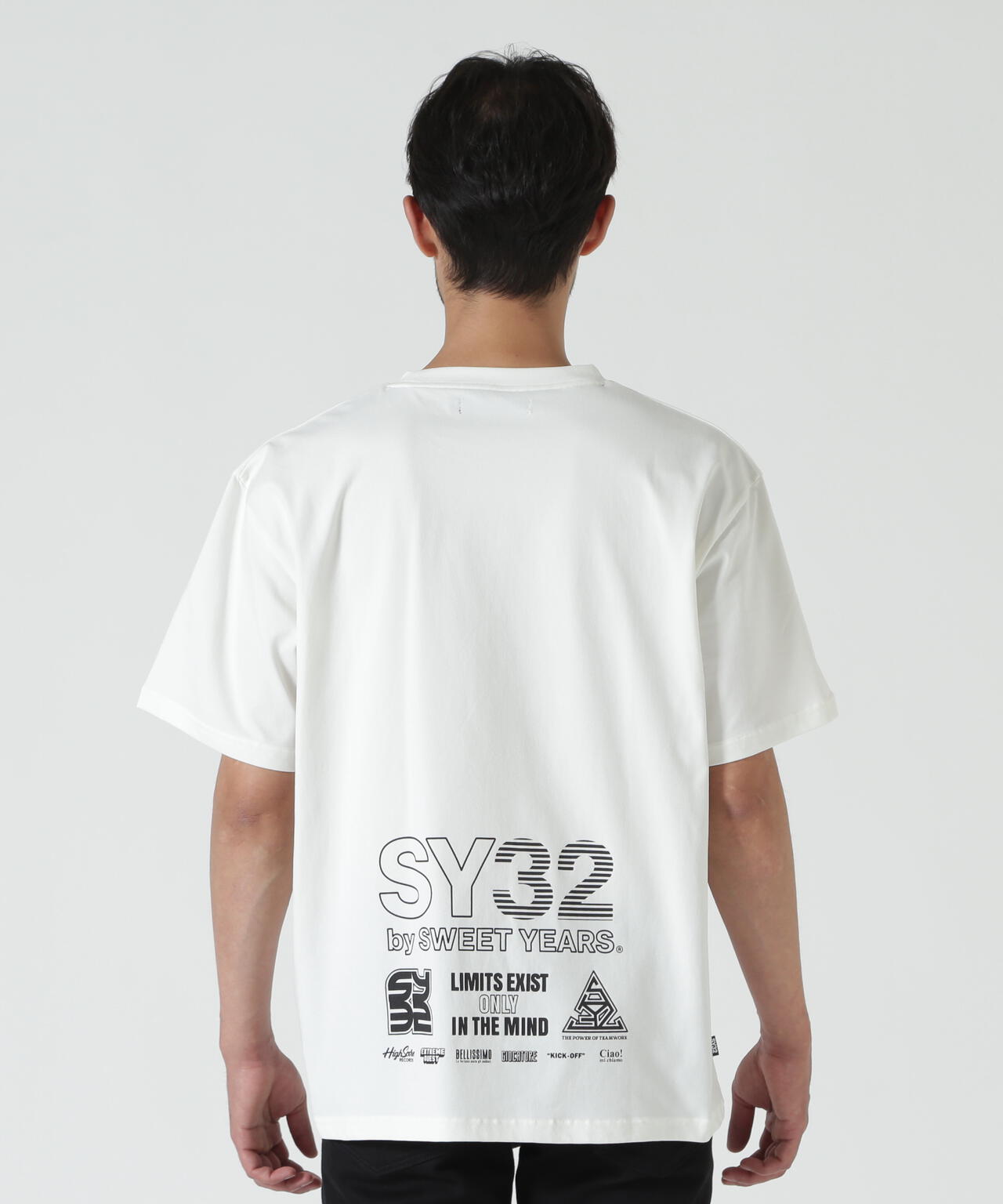 SY32 by SWEET YEARS /MULTI LOGO TEE