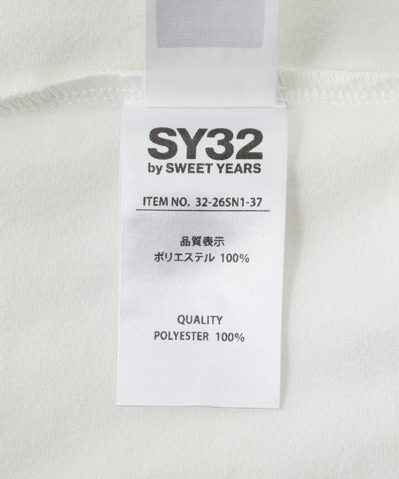 SY32 by SWEET YEARS /MULTI LOGO TEE