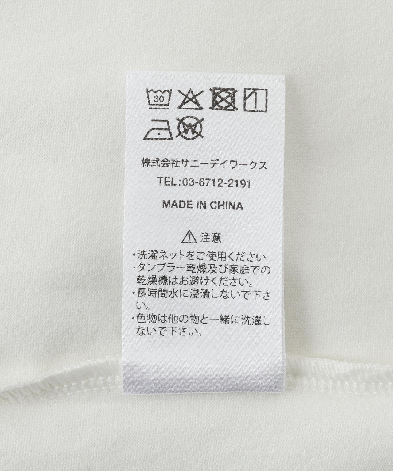 SY32 by SWEET YEARS /MULTI LOGO TEE