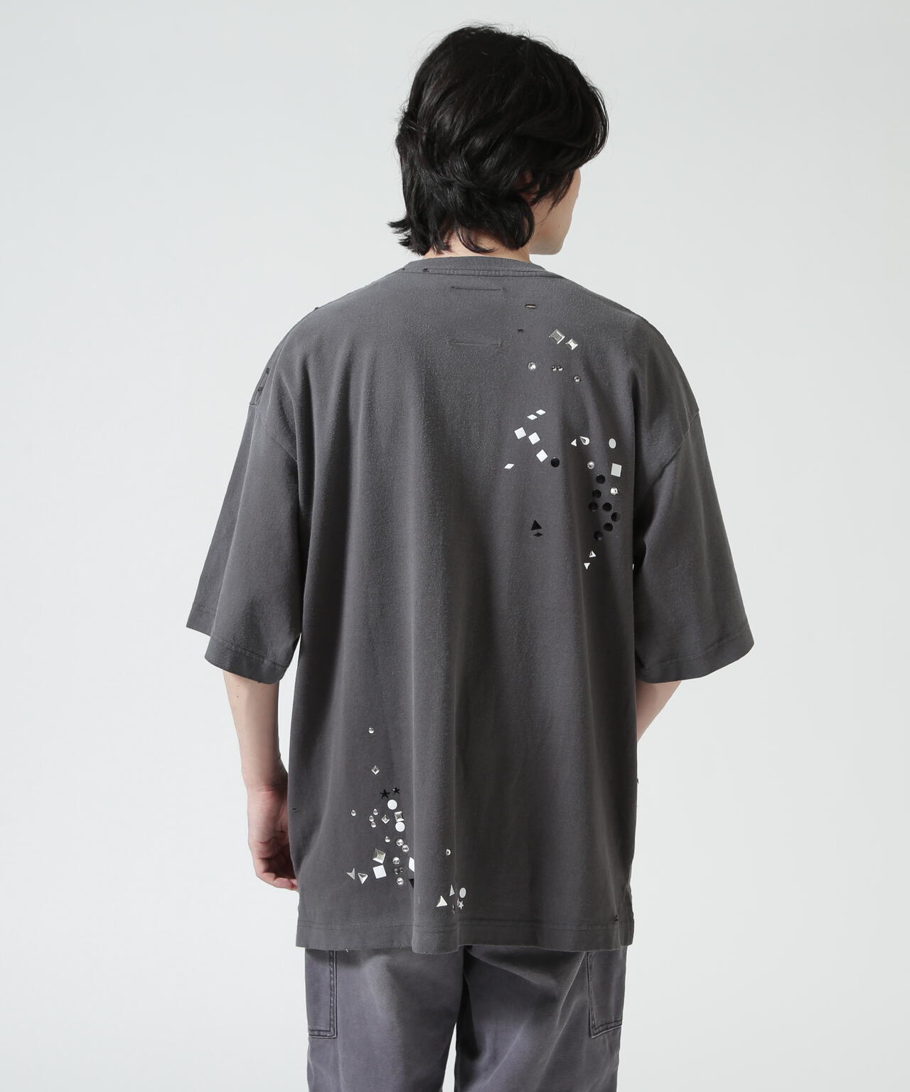 Maison MIHARAYASUHIRO/メゾン ミハラヤスヒロ/EMBELLISHED STICKER TEE