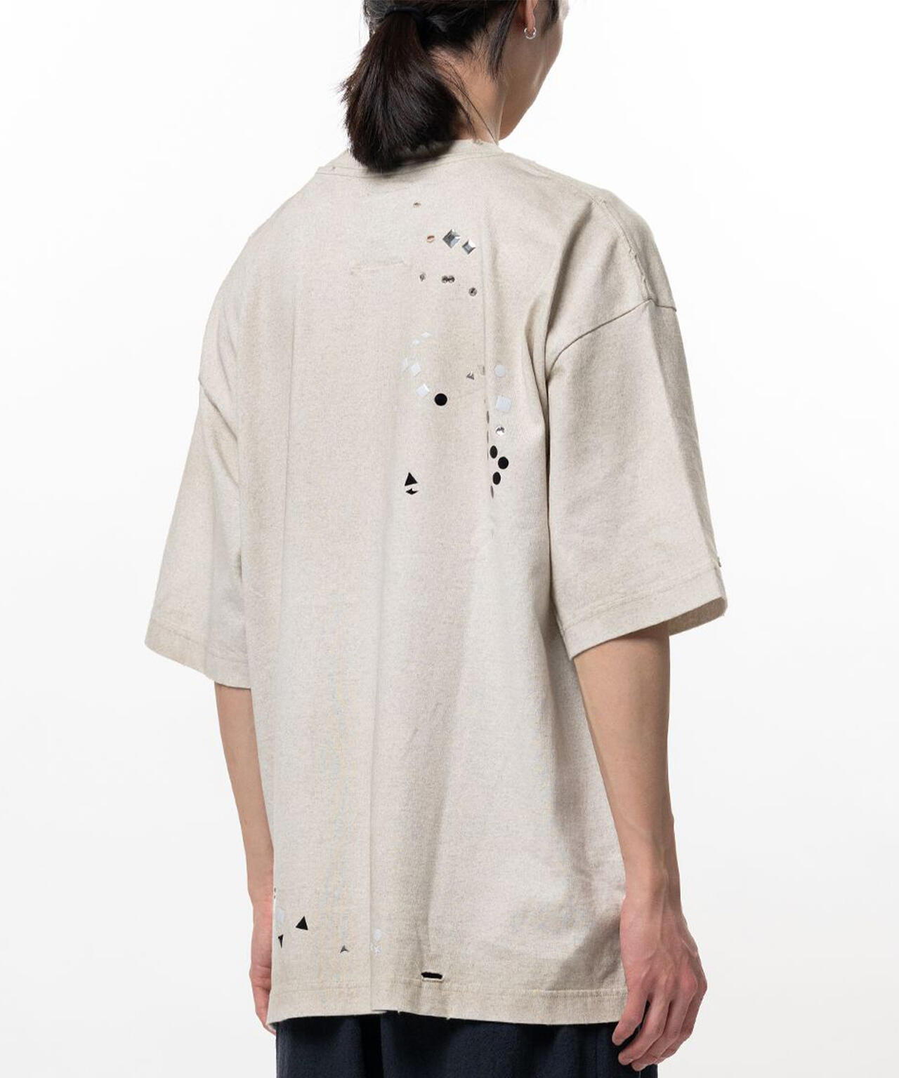 Maison MIHARAYASUHIRO/メゾン ミハラヤスヒロ/EMBELLISHED STICKER TEE