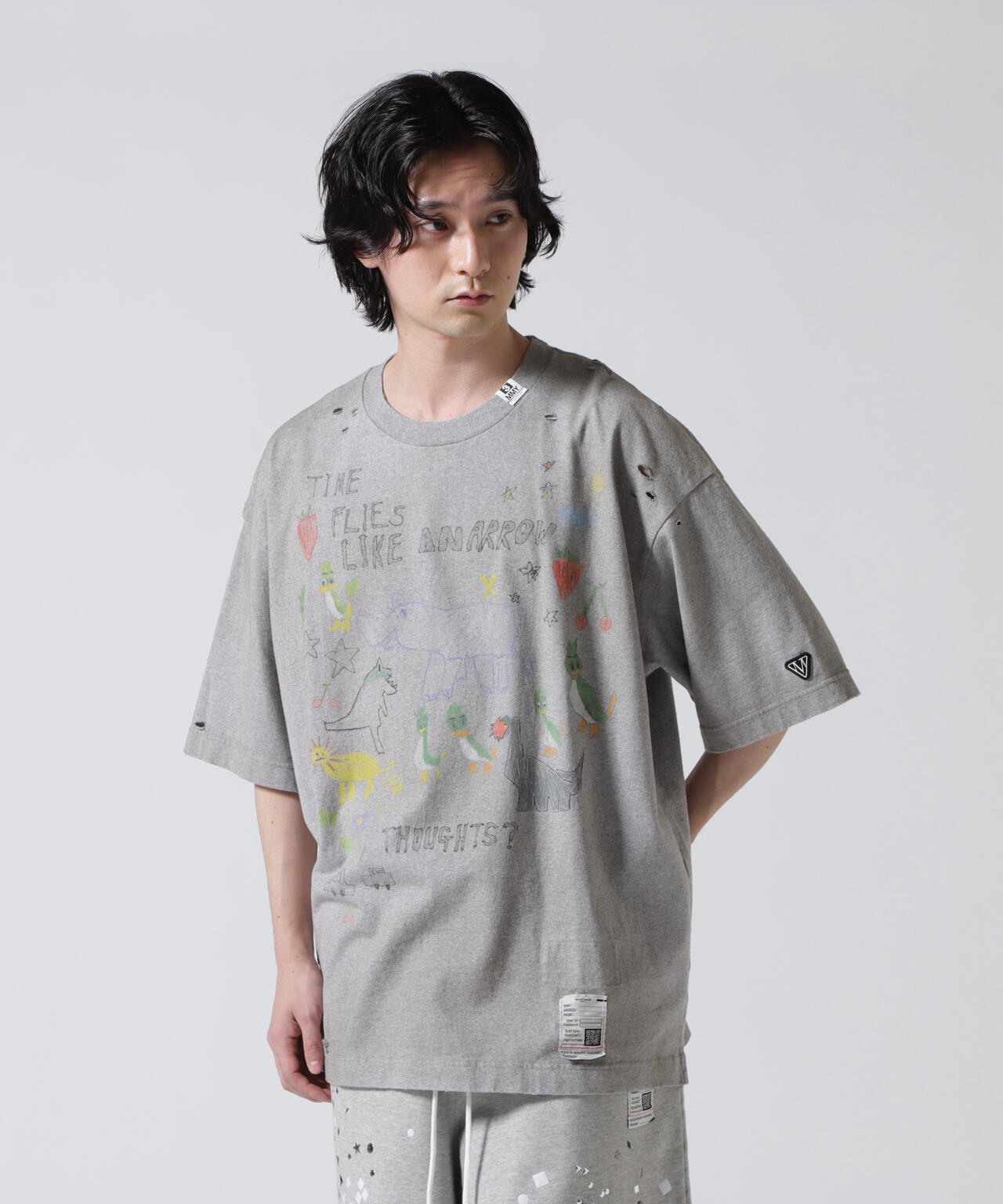 Maison MIHARAYASUHIRO/メゾン ミハラヤスヒロ/KIDS DOODLE TEE