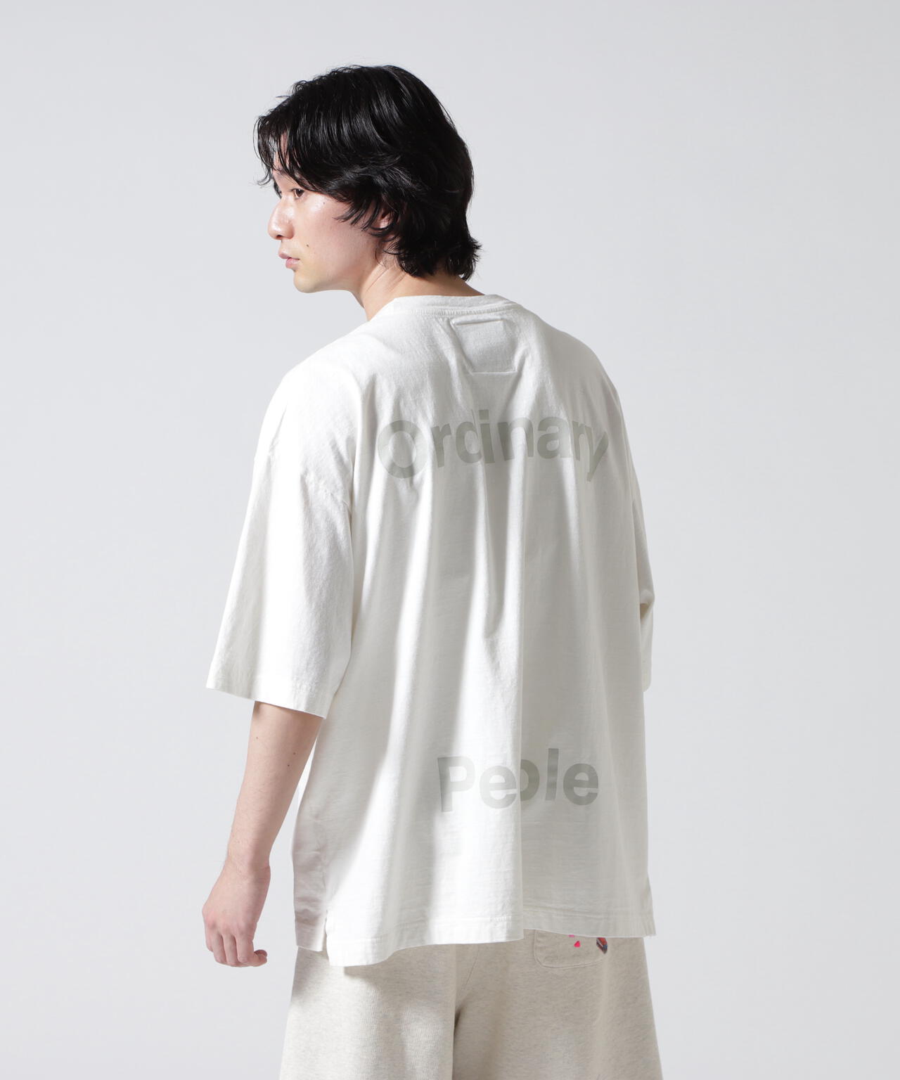 Maison MIHARAYASUHIRO/メゾン ミハラヤスヒロ/LEON KIDS DOODLE TEE/BLACK