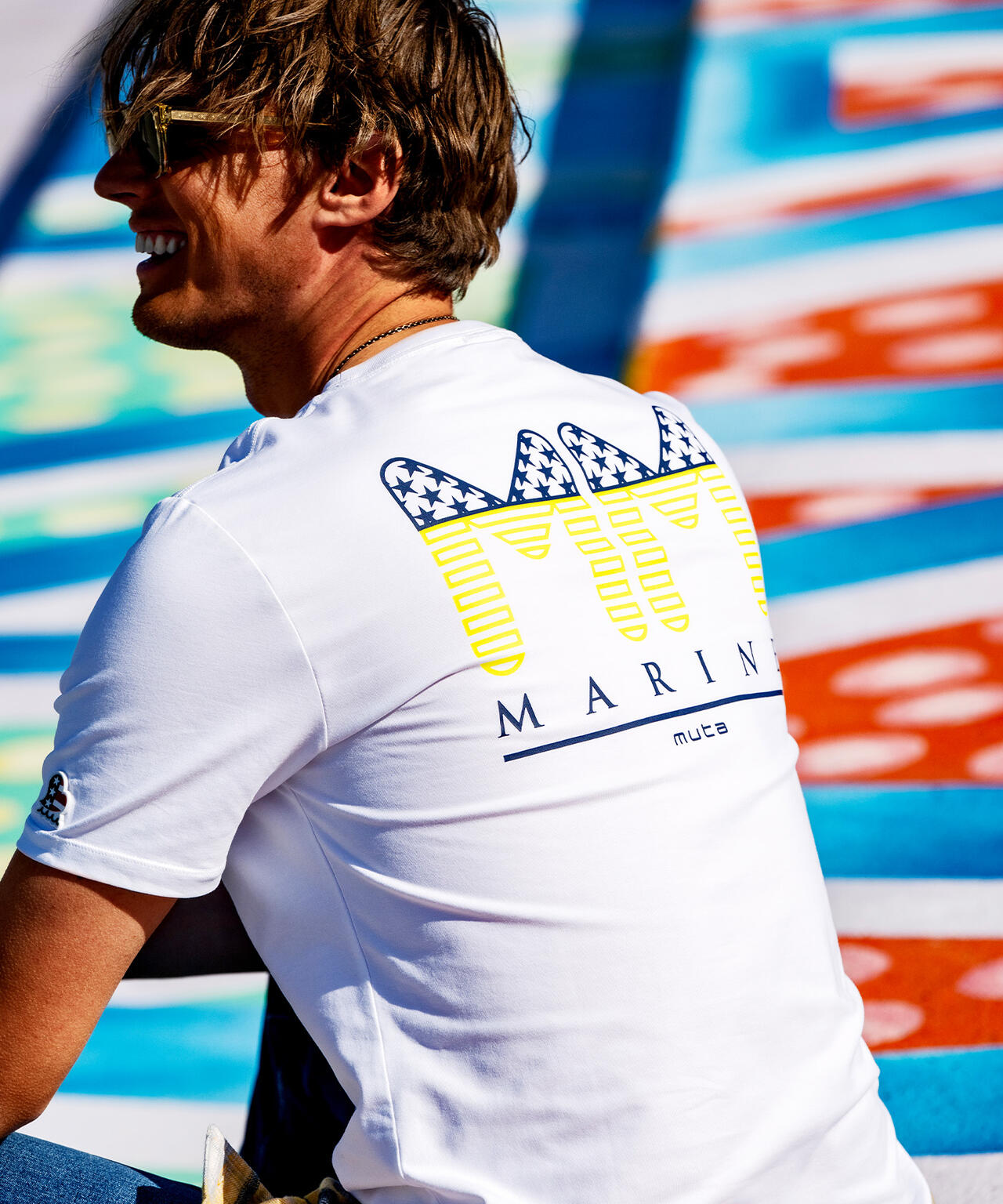 muta MARINE/ムータ マリン/別注MM Tシャツ