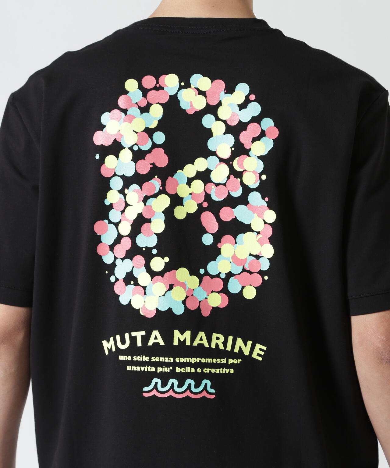 muta MARINE/ムータ マリン/別注 CNFETTI WAVE TEE