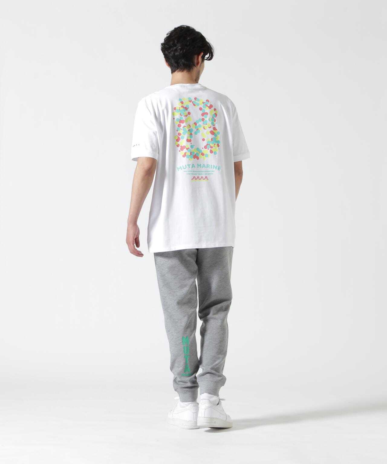 muta MARINE/ムータ マリン/別注 CNFETTI WAVE TEE