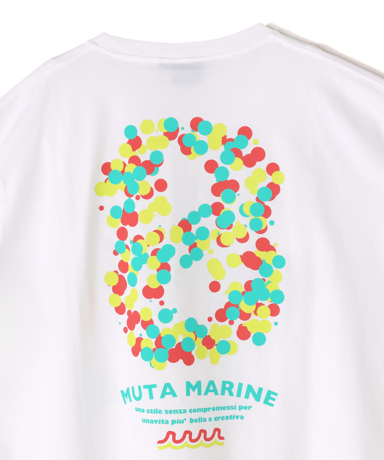 muta MARINE/ムータ マリン/別注 CNFETTI WAVE TEE