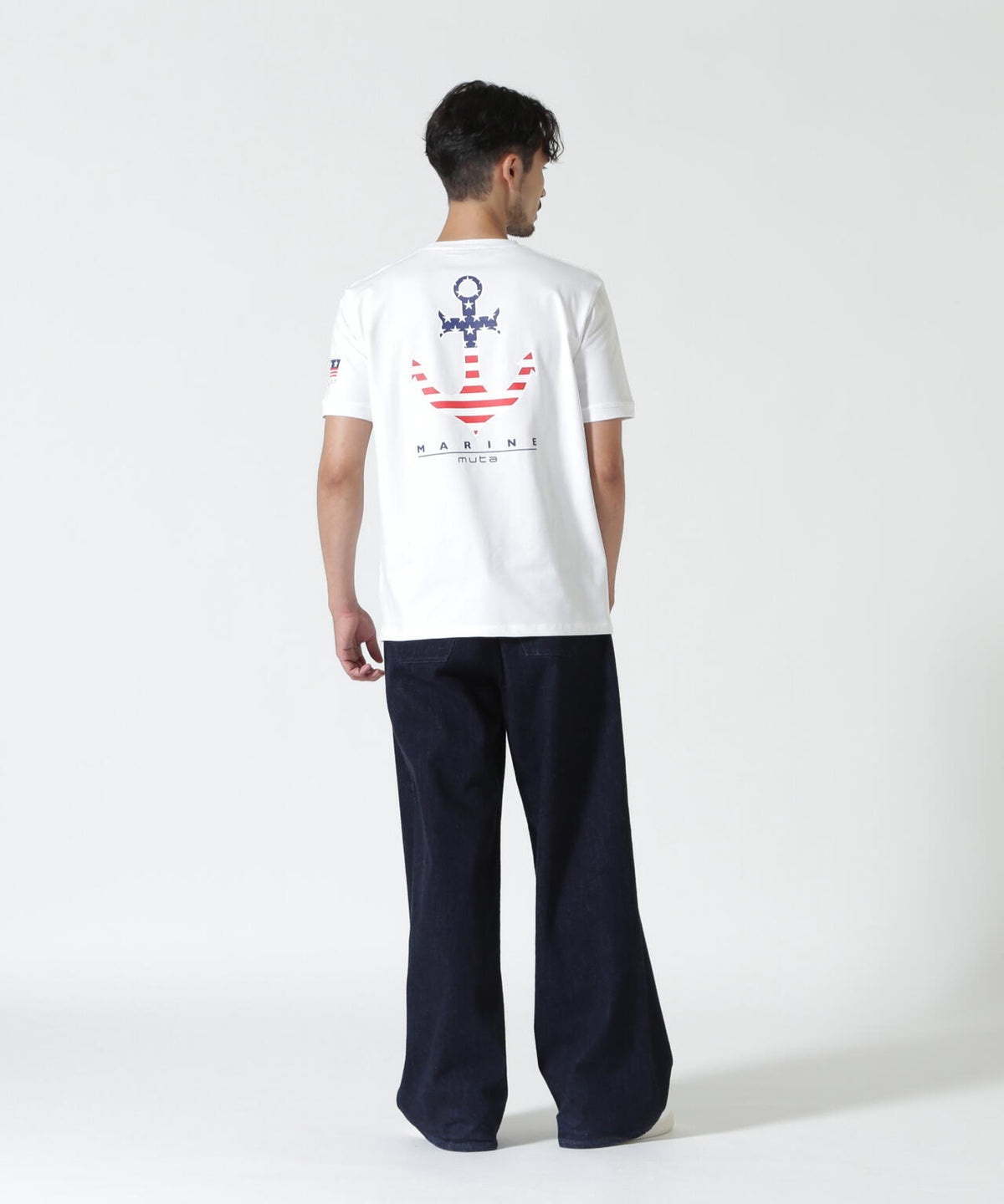 muta MARINE/ムータ マリン/イカリUSA Tee