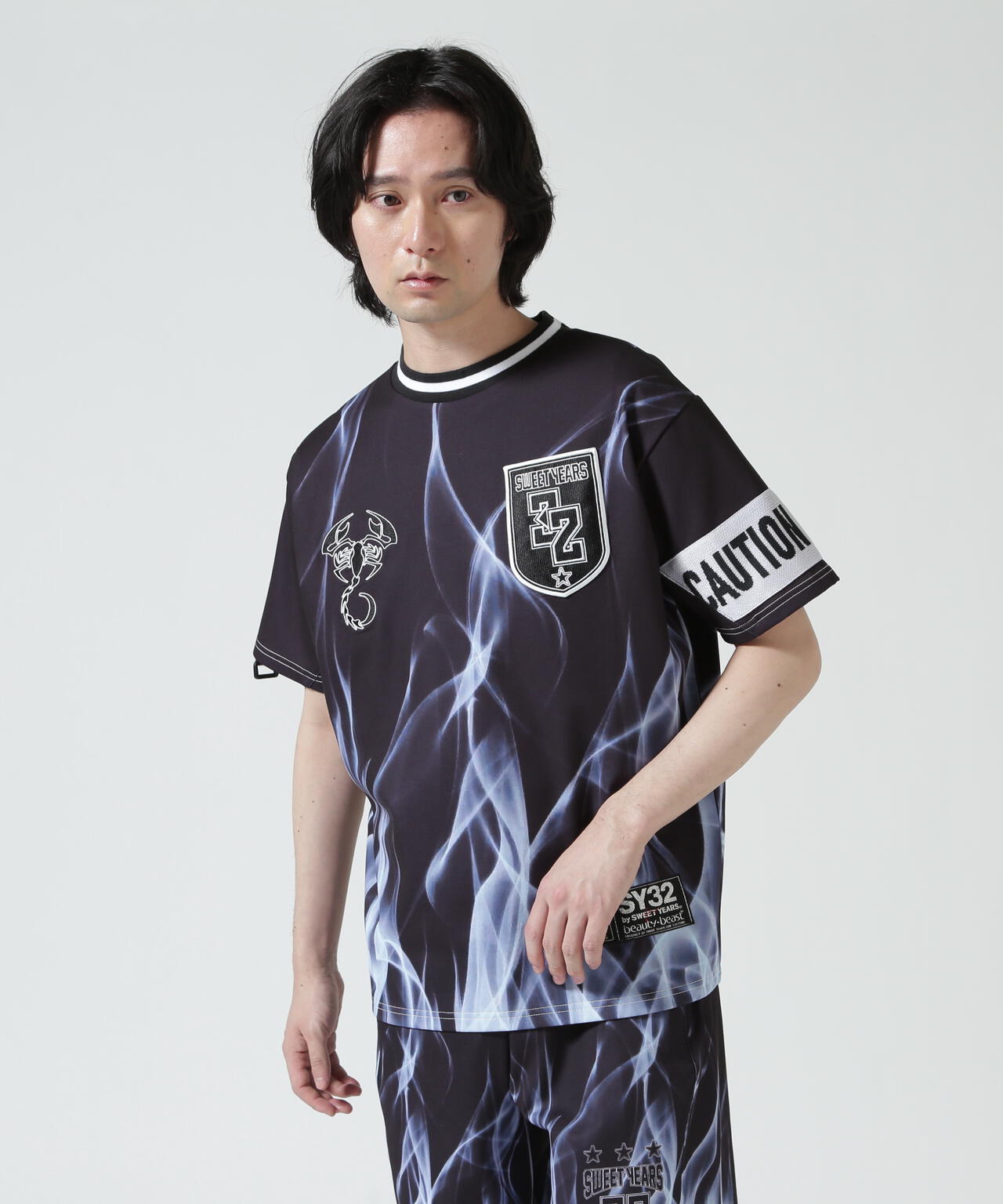 SY32 by SWEET YEARS/SY32×beauty:beast SWEAT TEE