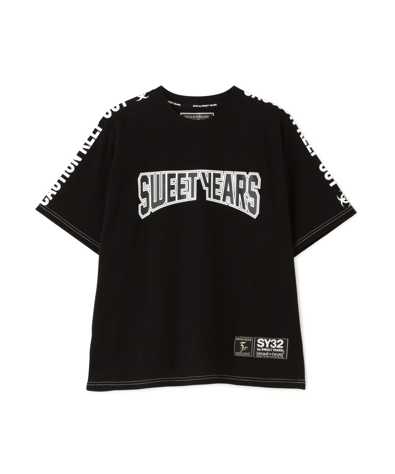 SY32 by SWEET YEARS/SY32×beauty:beast SOUVENIA TEE