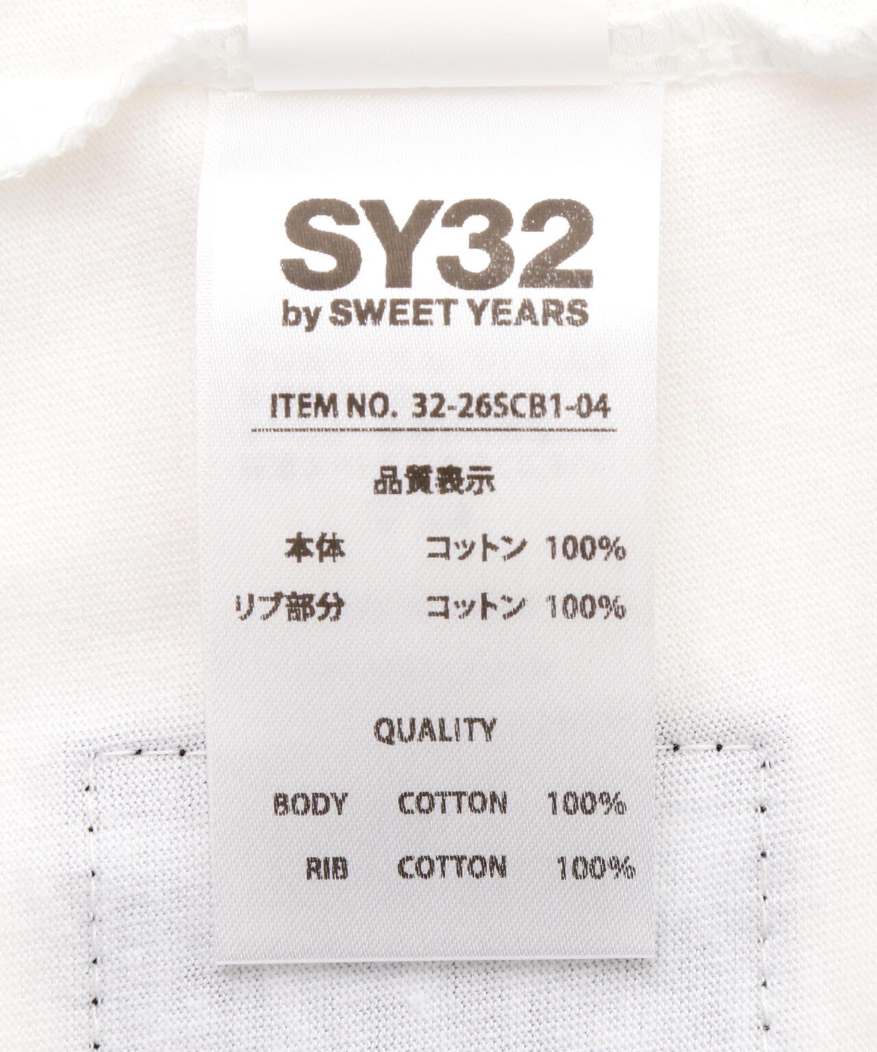 SY32 by SWEET YEARS/SY32×beauty:beast SOUVENIA TEE