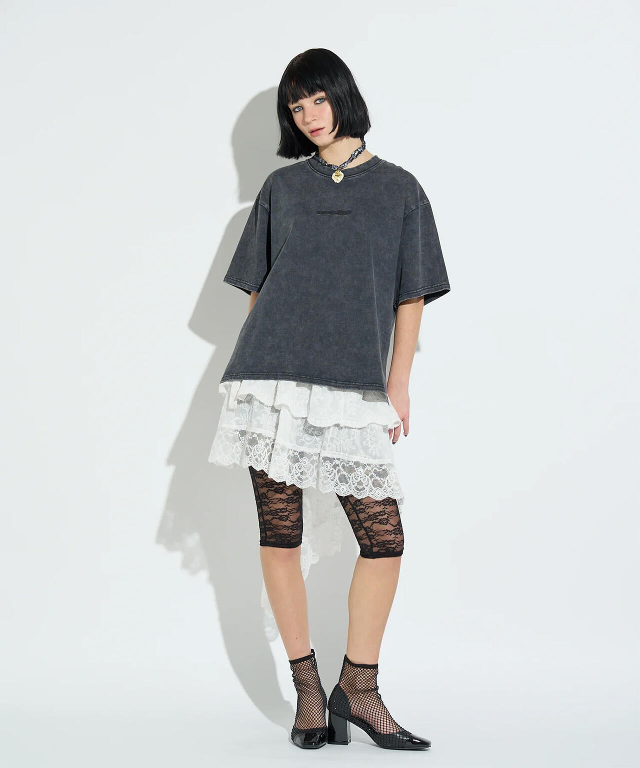ANNA SUI NYC/アナ スイ エヌワイシー/ラメロゴＴシャツ