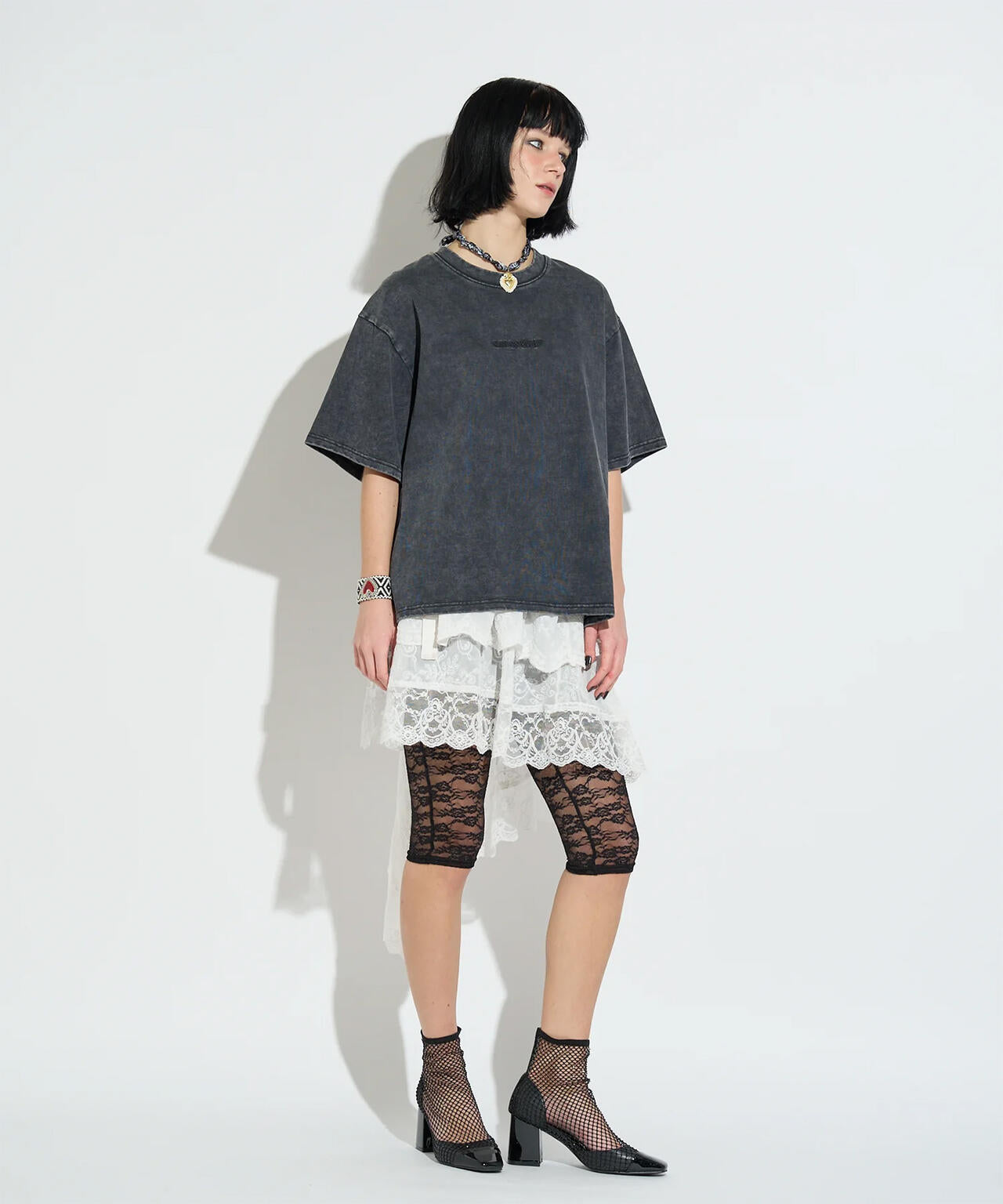 ANNA SUI NYC/アナ スイ エヌワイシー/ラメロゴＴシャツ