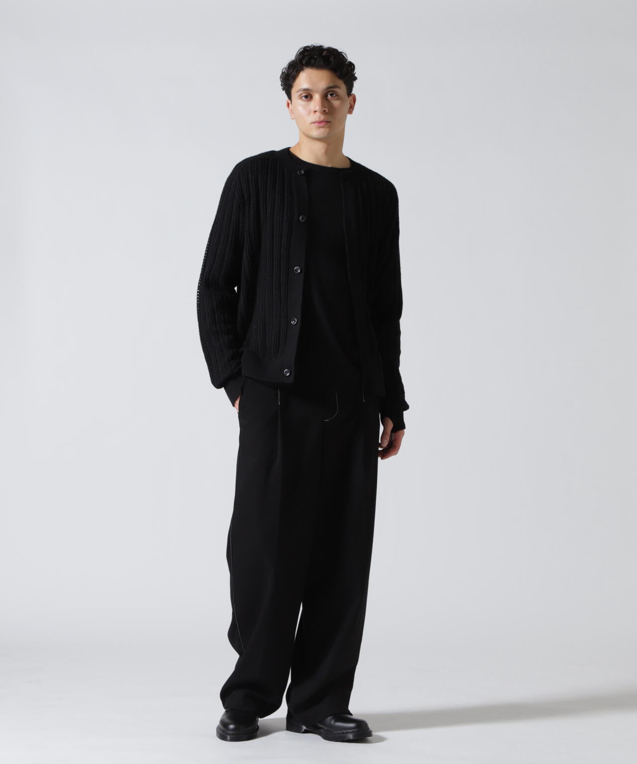 GEN_DAI/ゲンダイ/MESH CARDIGAN