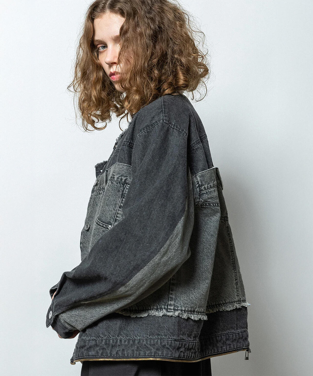 AULA AILA/アウラアイラ/4WAY DENIM JACKET