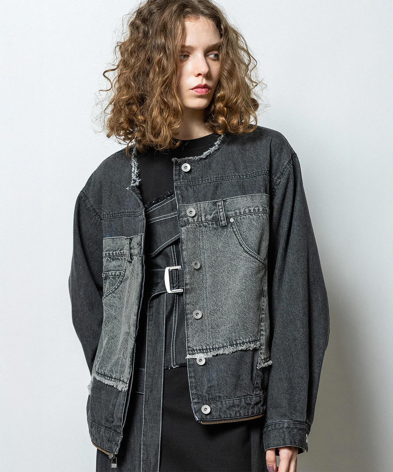 AULA AILA/アウラアイラ/4WAY DENIM JACKET
