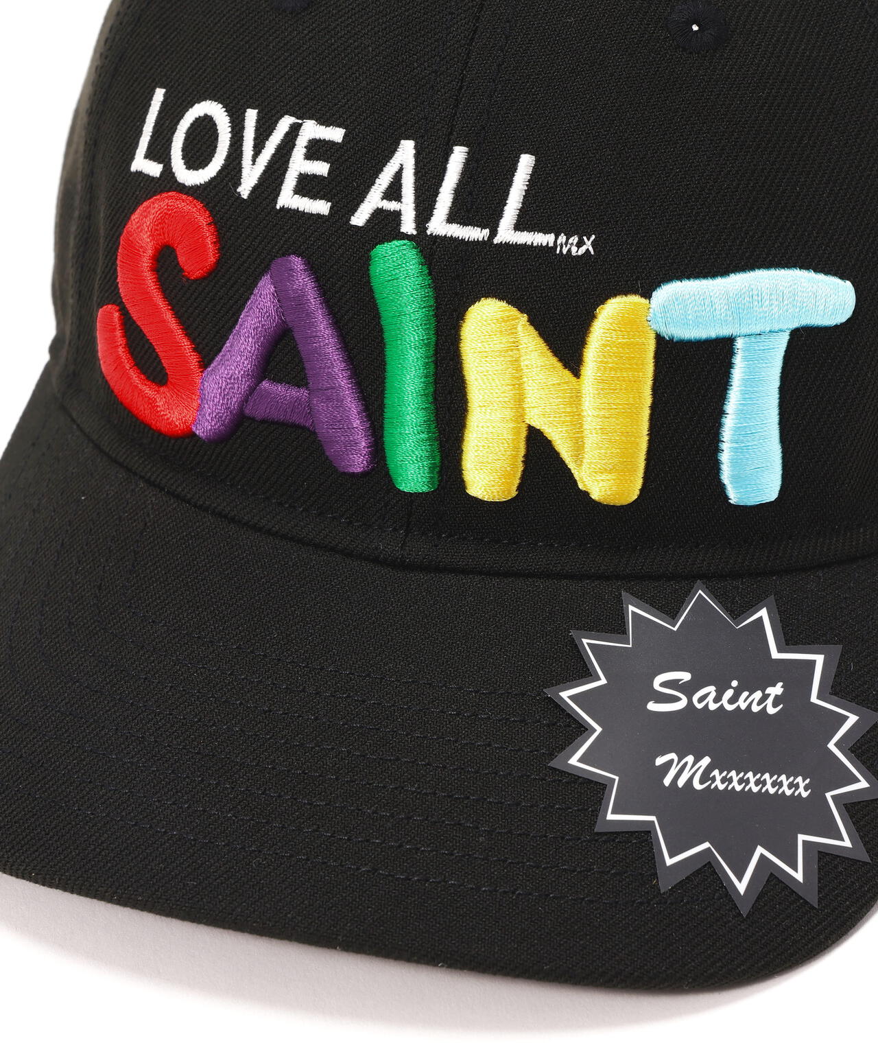 SAINT MICHAEL/セントマイケル/CAP/LOVE ALL/BLACK