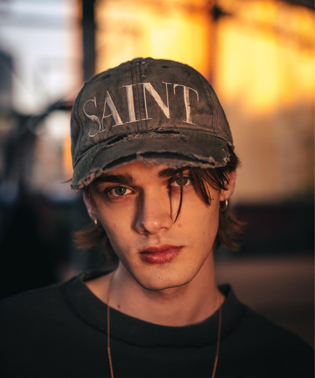 SAINT MICHAEL/セントマイケル/CAP/SAINT/CHARCOAL