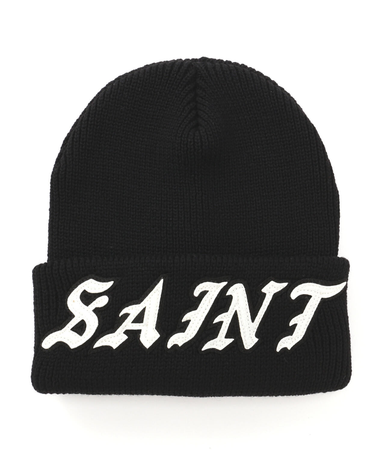 SAINT MICHAEL/セントマイケル/KNIT CAP/SAINT/BLACK