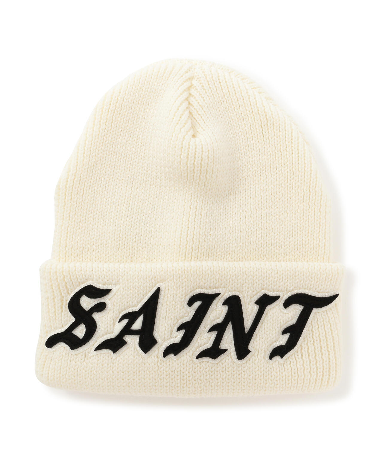 SAINT MICHAEL/セントマイケル/KNIT CAP/SAINT/WHITE