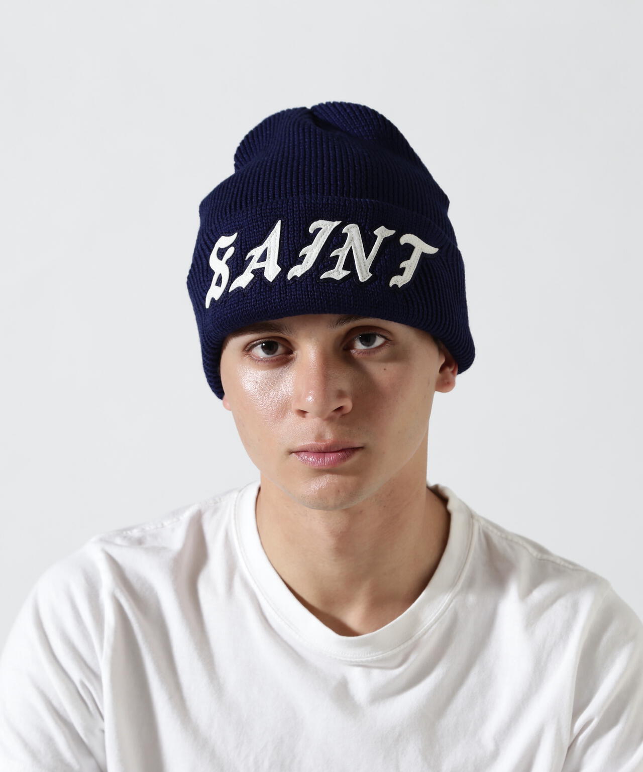 SAINT MICHAEL/セントマイケル/KNIT CAP/SAINT/NAVY