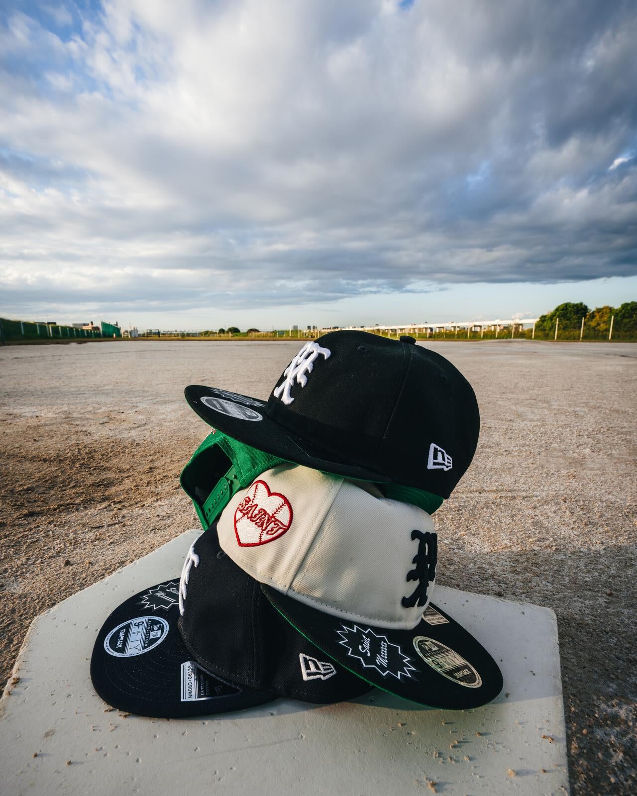 SAINT MICHAEL/セントマイケル/NE_CAP/RC 9FIFTY/BLACK