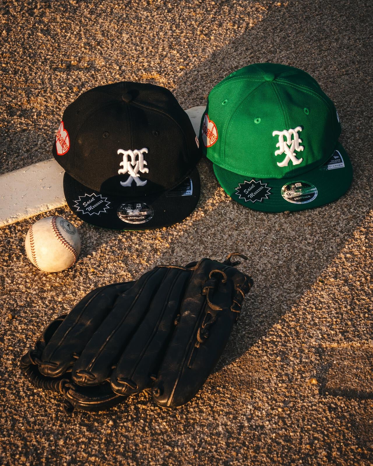 SAINT MICHAEL/セントマイケル/NE_CAP/RC 9FIFTY/GREEN