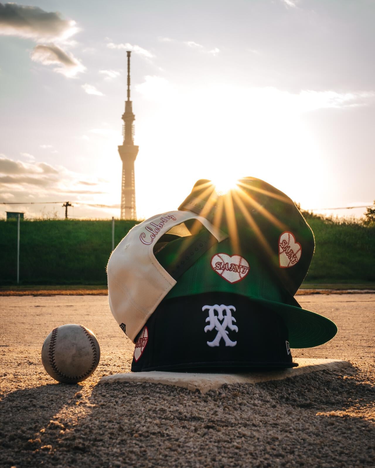 SAINT MICHAEL/セントマイケル/NE_CAP/RC 9FIFTY/WHITE