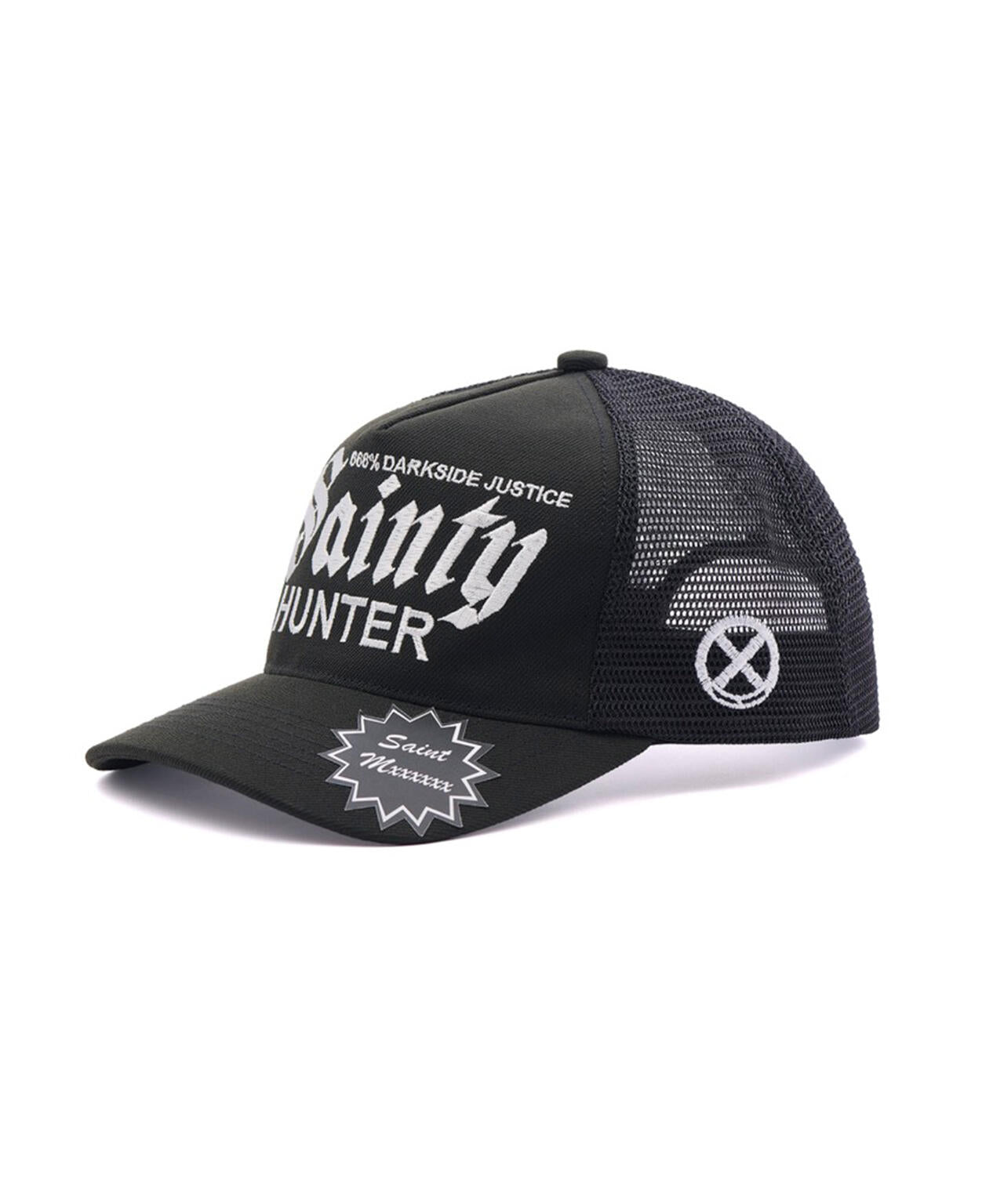 SAINT MICHAEL/セントマイケル/BH＿MESH CAP/HUNTER/BLACK