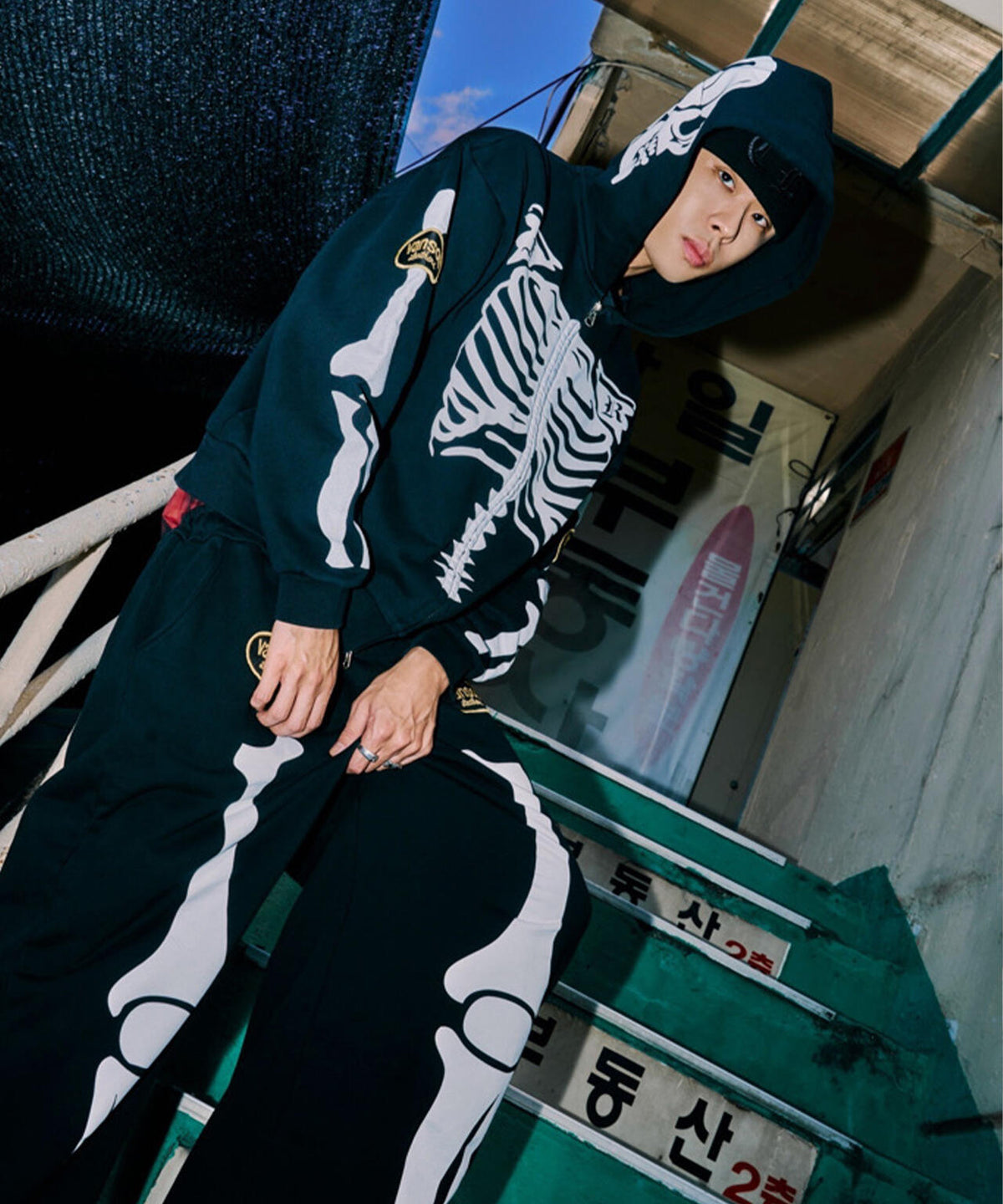FR(13)NDS×Vanson Leathers/フレンズ×バンソンレザーズ/BONE PANTS