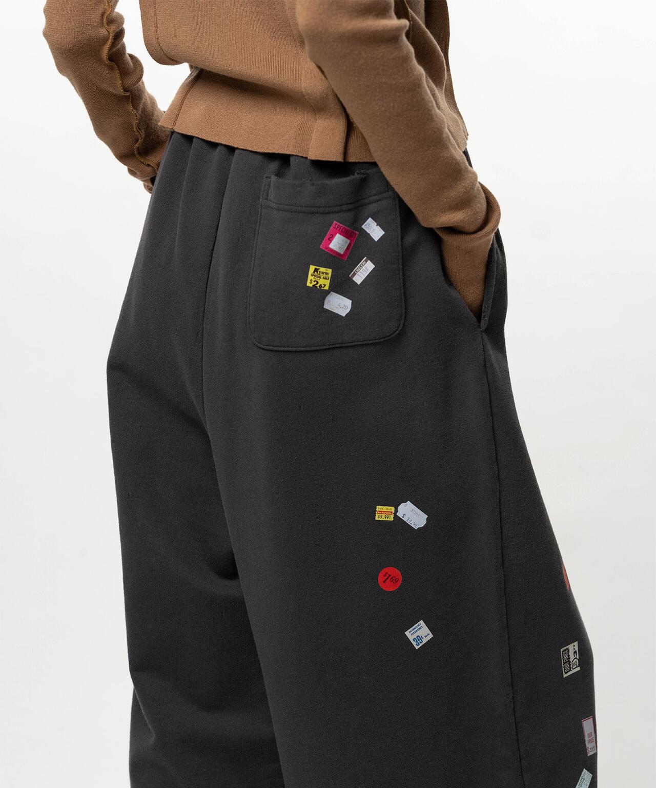 Maison MIHARAYASUHIRO/メゾン ミハラヤスヒロ/PRICE STICKER PANTS