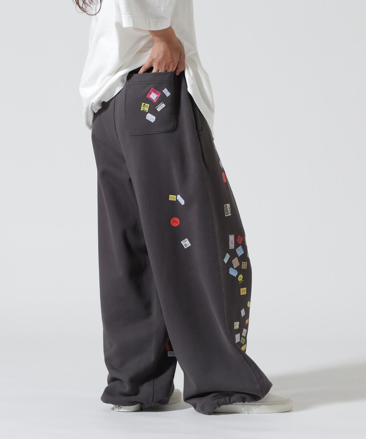 Maison MIHARAYASUHIRO/メゾン ミハラヤスヒロ/PRICE STICKER PANTS
