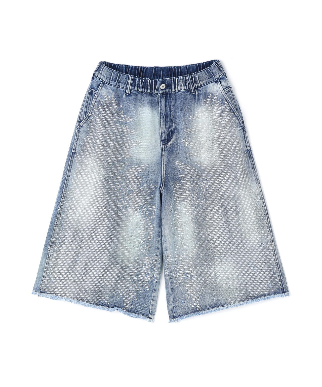 FR(13)NDS/フレンズ/LINE STONE DENIM SHORTS