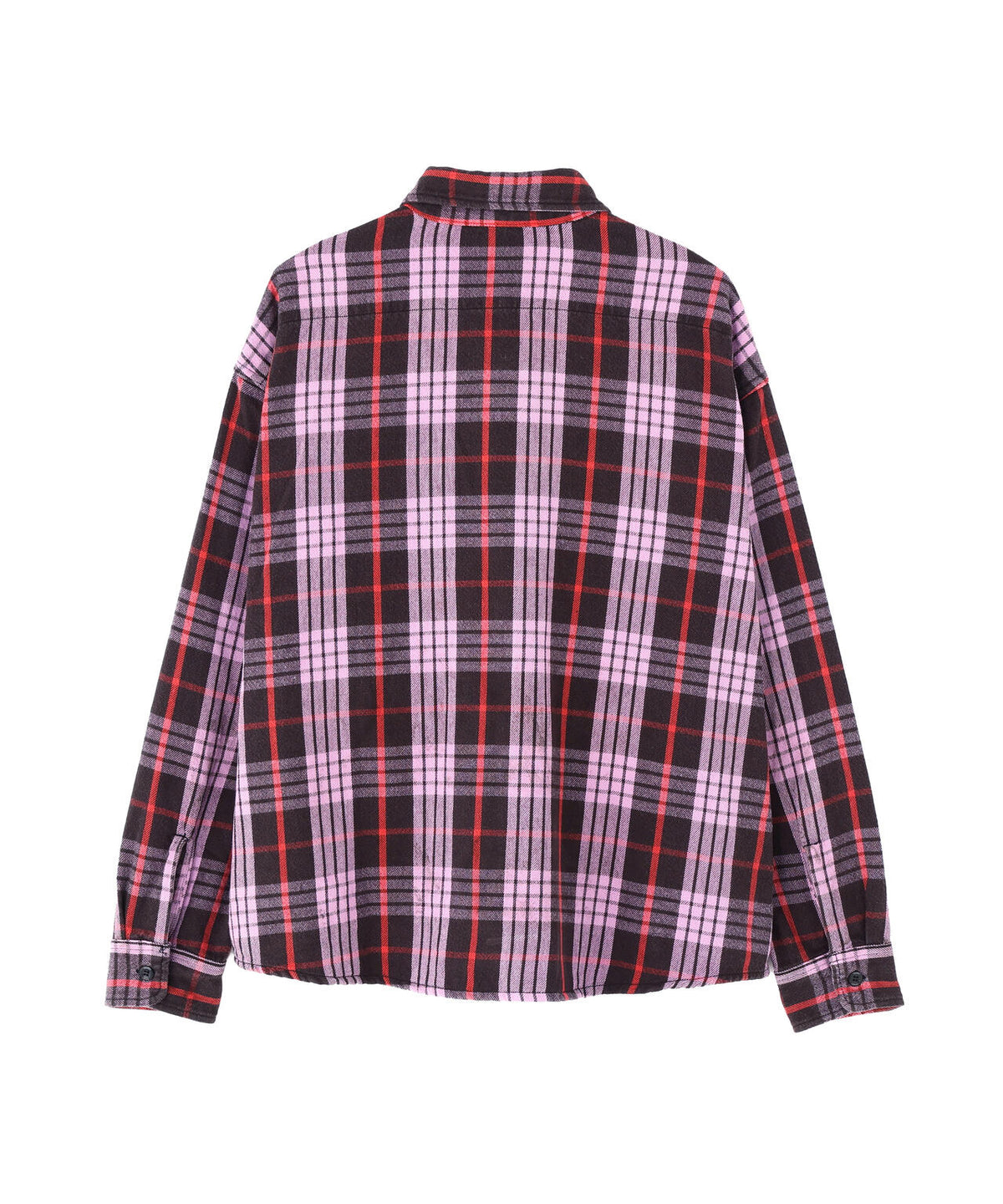 SAINT MICHAEL/セントマイケル/FLANNNEL SHIRT/CHECK/PURPLE