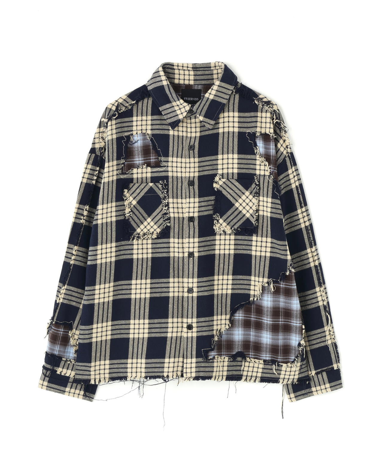 FR(13)NDS/フレンズ/DAMAGE LAYER SHIRT