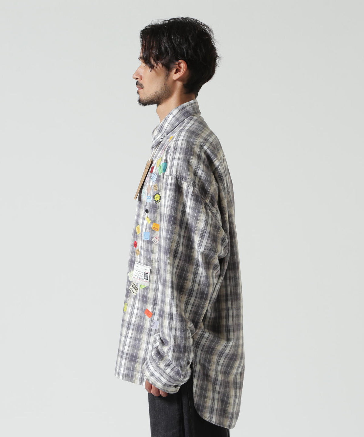 Maison MIHARAYASUHIRO/メゾン ミハラヤスヒロ/別注CHECK L/S SHIRTS