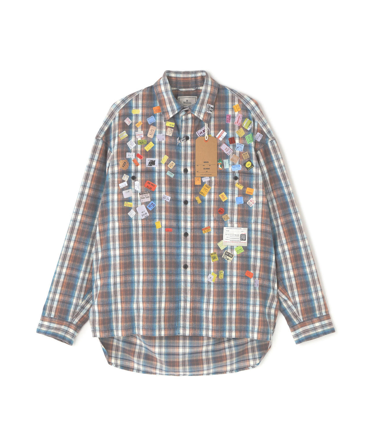 Maison MIHARAYASUHIRO/メゾン ミハラヤスヒロ/別注CHECK L/S SHIRTS