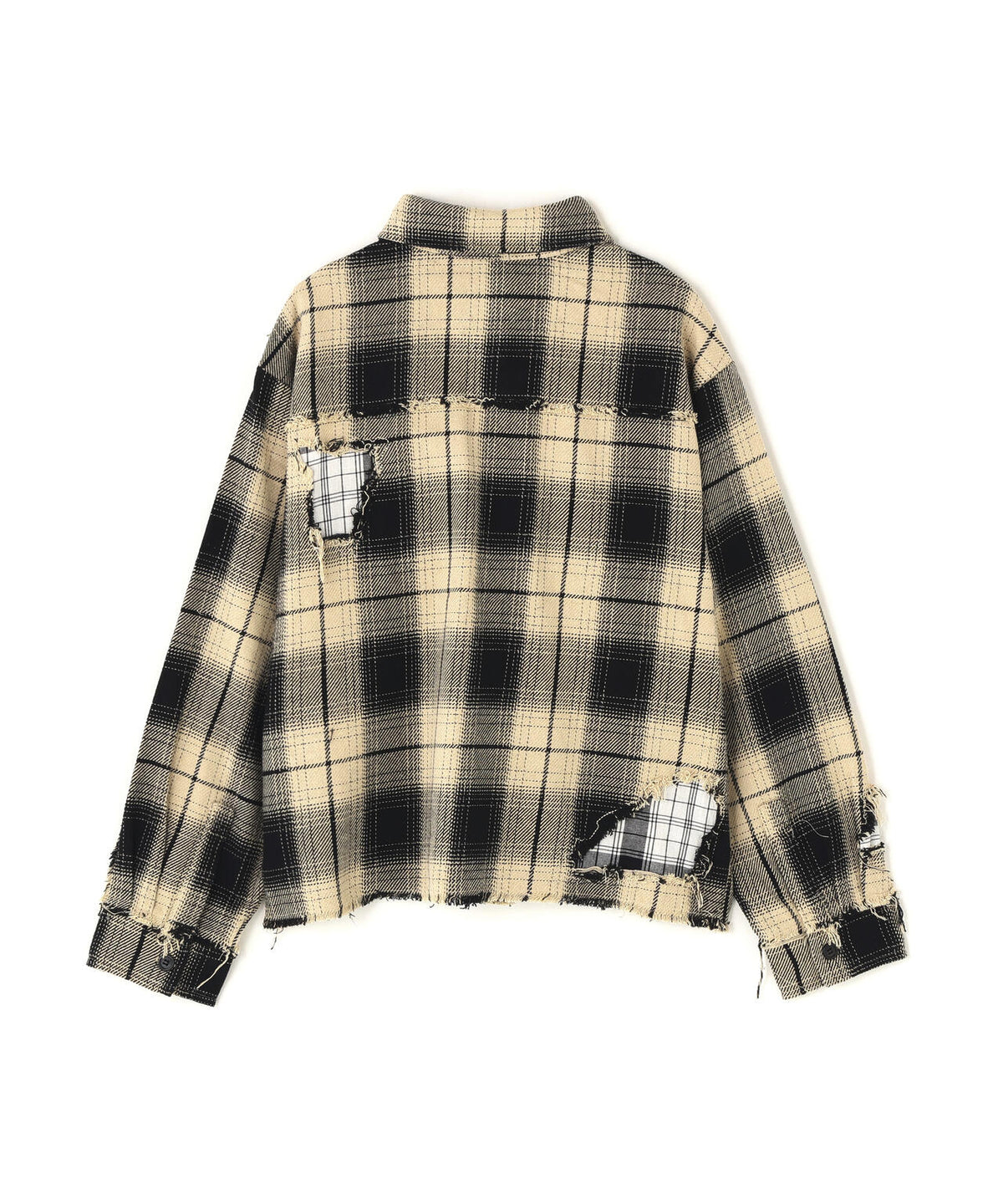 FR(13)NDS/フレンズ/WOMEN DAMAGE CHECK SHIRT