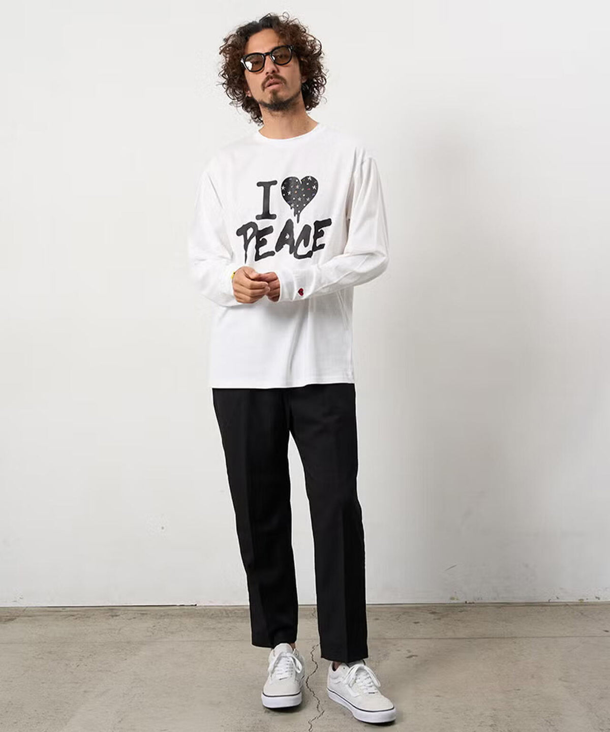 STUD MUFFIN/スタッドマフィン/IハートPeace LS