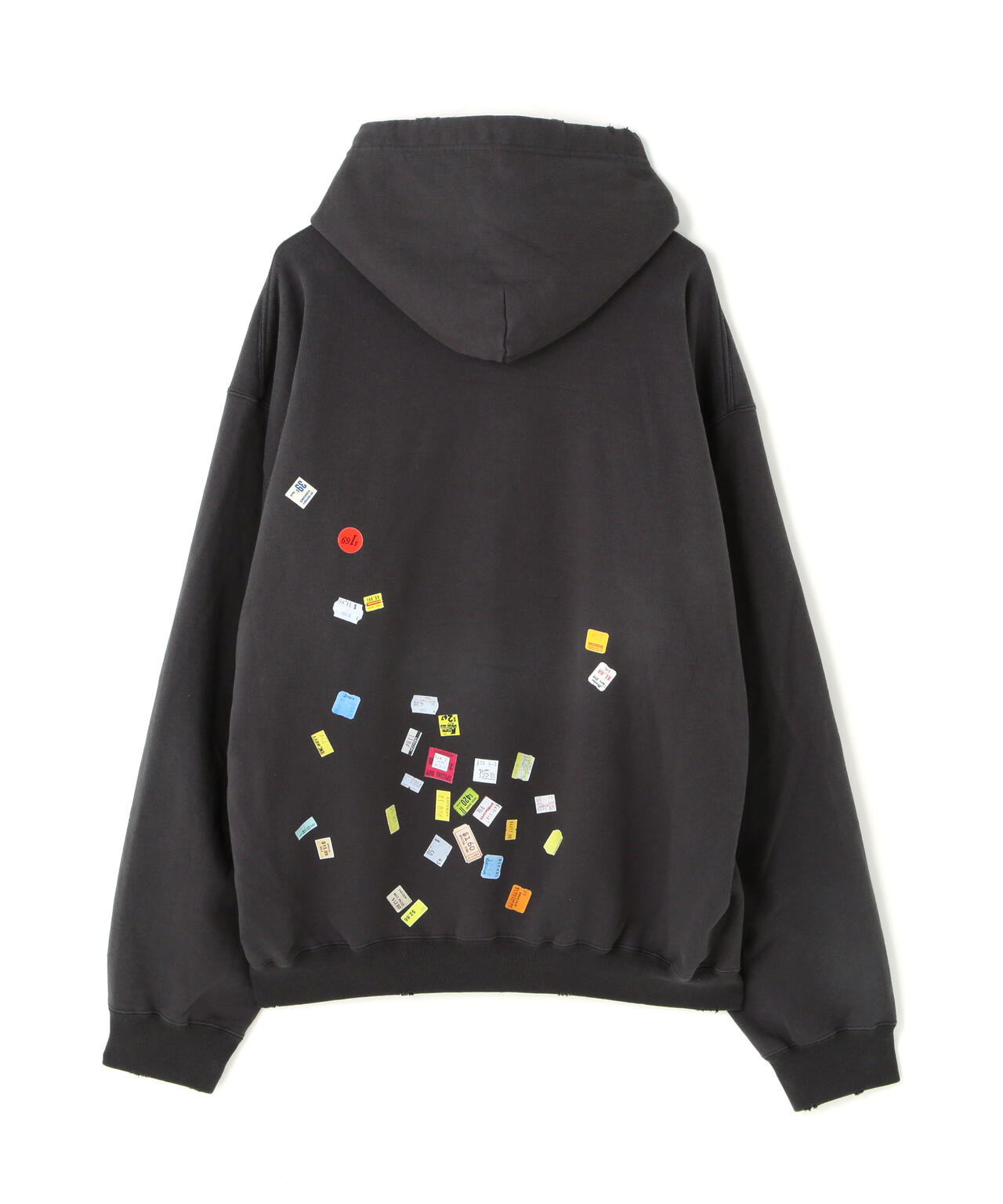 Maison MIHARAYASUHIRO/メゾン ミハラヤスヒロ/PRICE STICKER SWEAT HOODIE