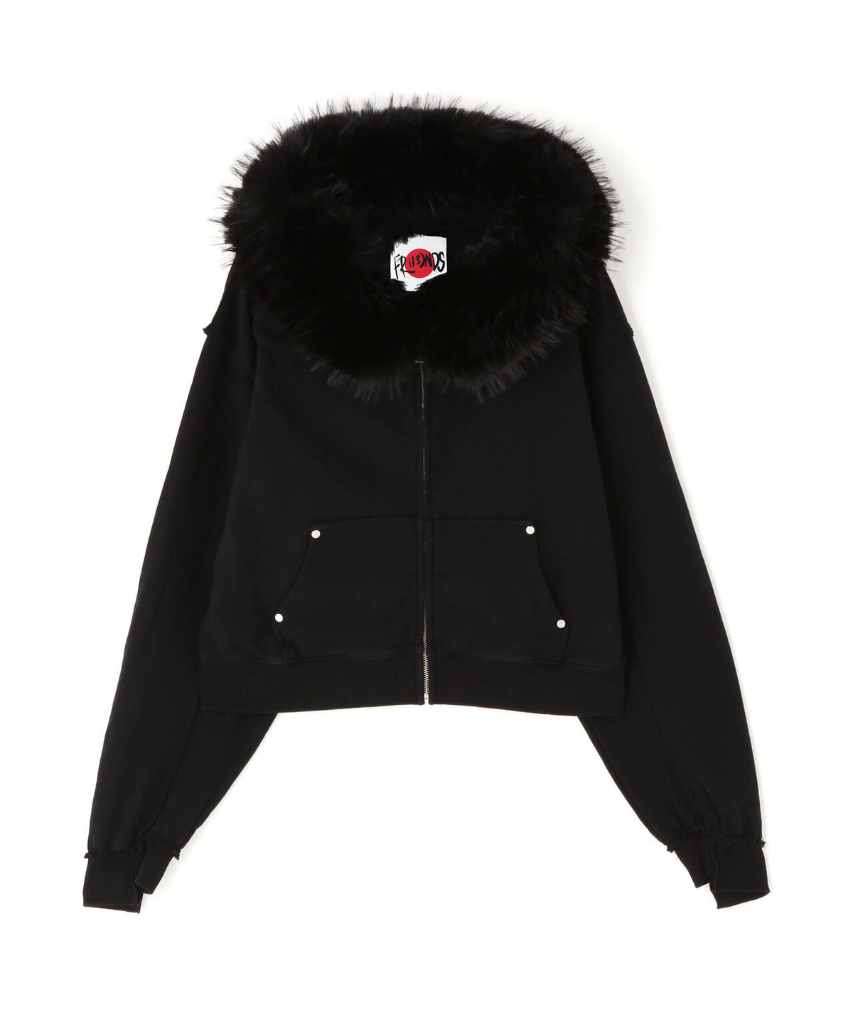 FR(13)NDS/フレンズ/WOMEN FUR SWEAT HOODIE