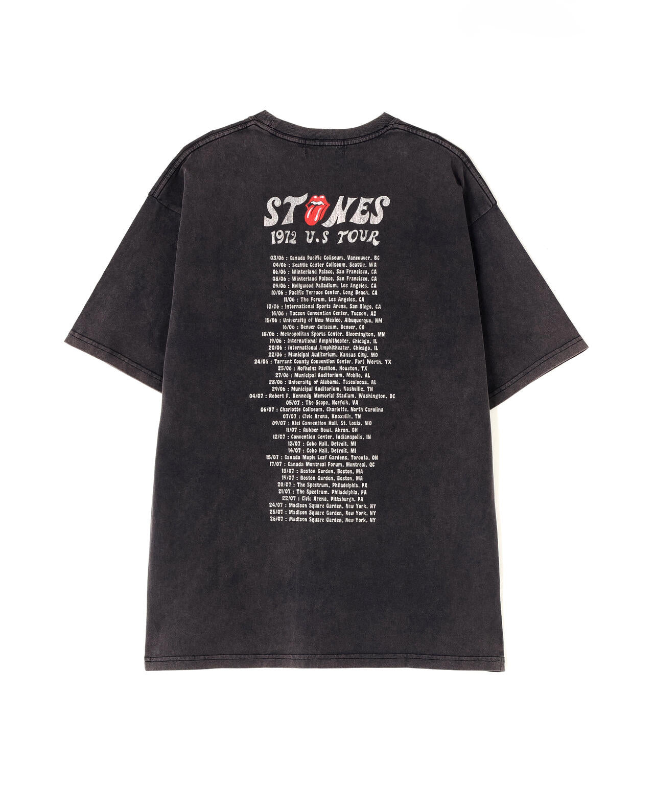 U/MUSIC/ユーミュージック/1972 US TOUR TEE