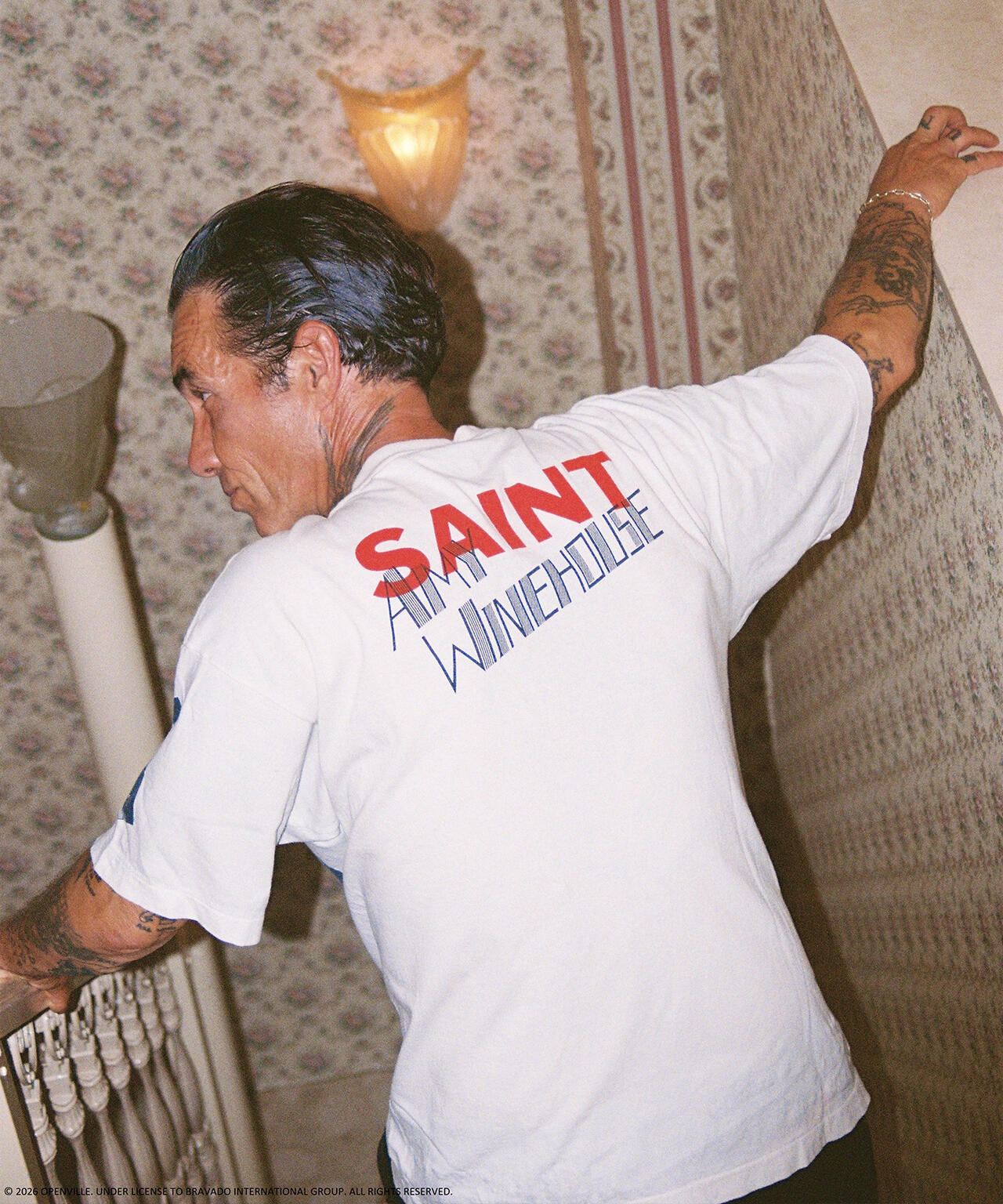 SAINT MICHAEL/セントマイケル/AMY_SS T-SHIRT/BACK TO BLACK