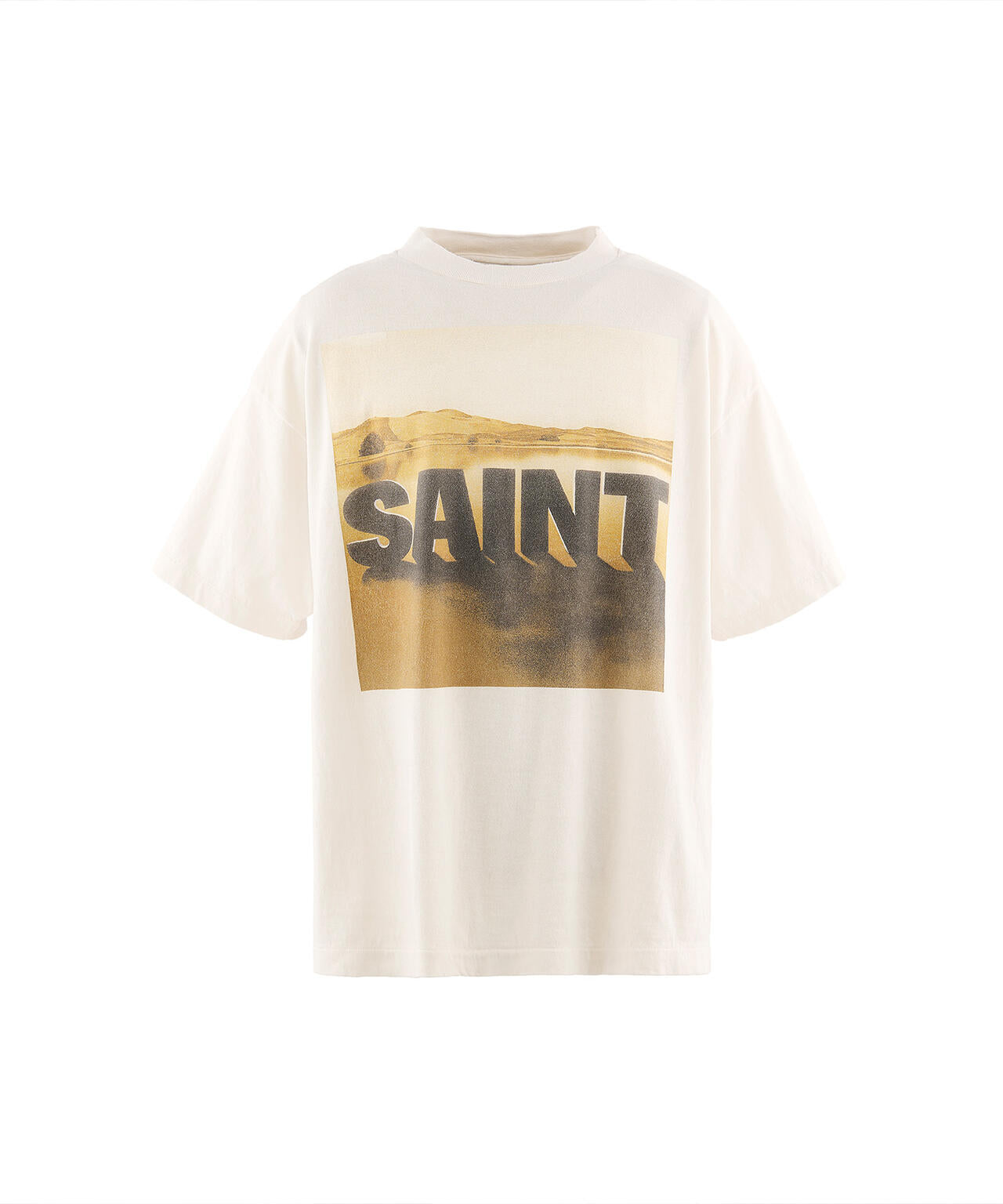 SAINT MICHAEL/セントマイケル/KK_SS T-SHIRT/DESERT/WHITE