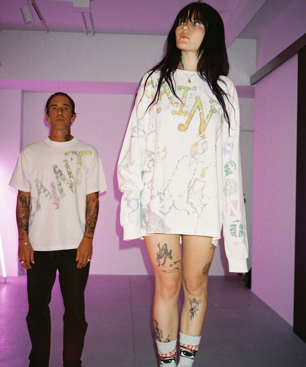 SAINT MICHAEL/セントマイケル/COCO_SS T-SHIRT/COCO/WHITE