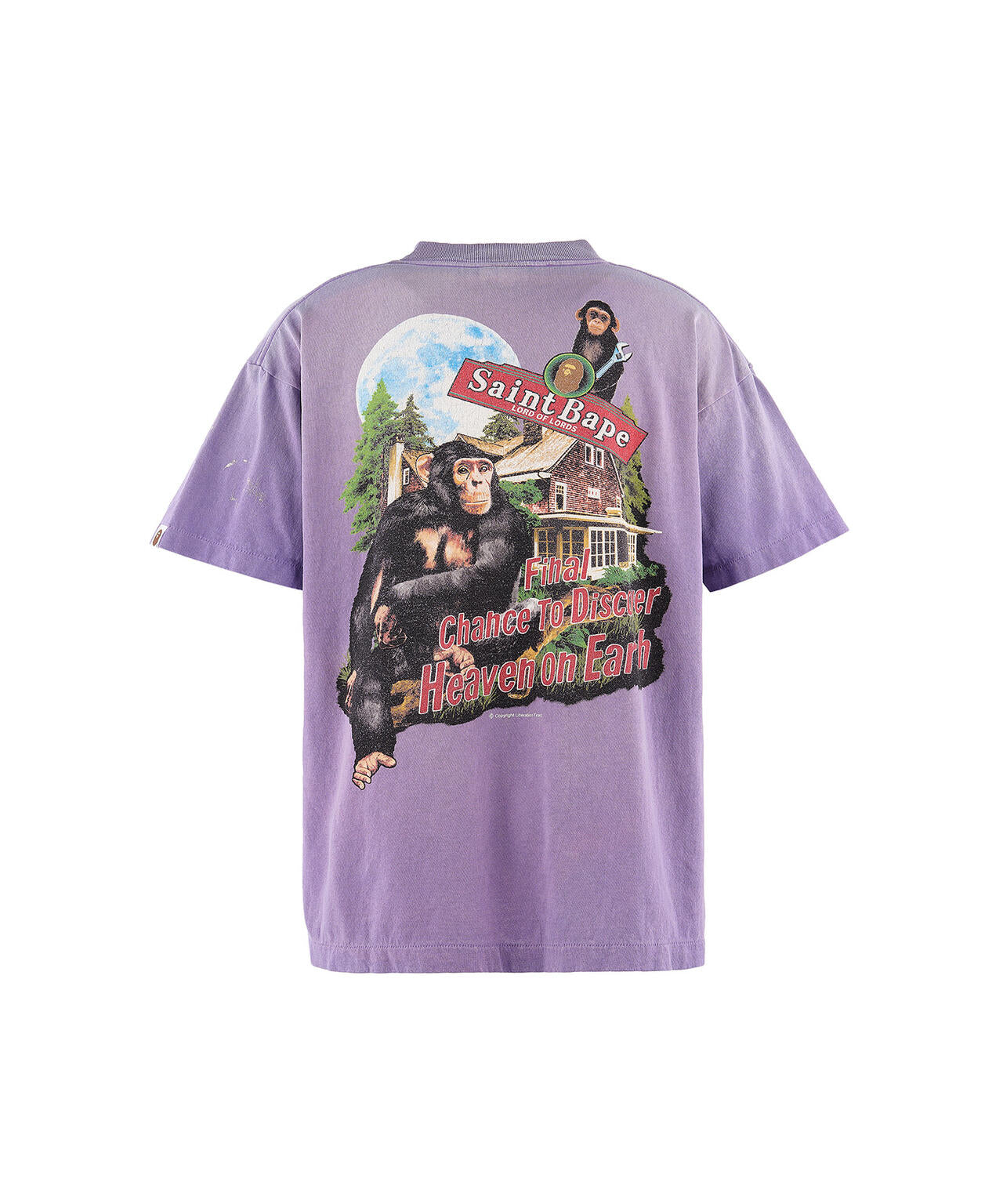 SAINT MICHAEL/セントマイケル/BAPE_SS T-SHIRT/HOUSE